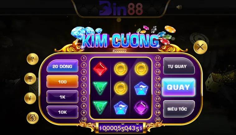 Khám Phá Thế Giới Sắc Màu Cùng Game Nhanh Kim Cương Tại Bin88