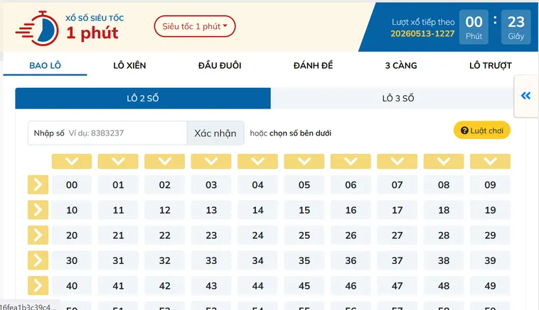 Lô Đề Siêu Tốc Tại Bin88 Trải Nghiệm Cá Cược Nhanh Chóng Với Lợi Nhuận Khổng Lồ