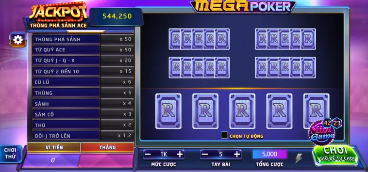 Mega Poker Tại Bin88 Thế Giới Bài Đỉnh Cao Dành Cho Các Cao Thủ Đẳng Cấp