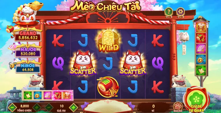 Nổ Hũ Mèo Chiêu Tài Tại Bin88 Cơ Hội Đổi Đời Cùng Thần Tài Gõ Cửa
