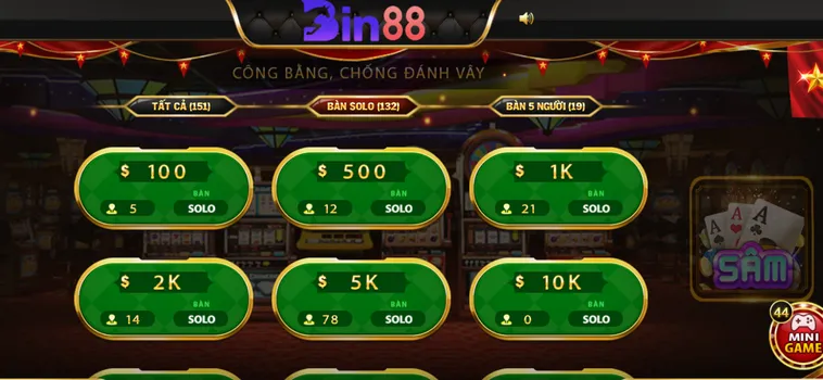 Sâm Lốc Tại Bin88 Sân Chơi Dân Gian Đỉnh Cao Cho Cộng Đồng Bài Thủ
