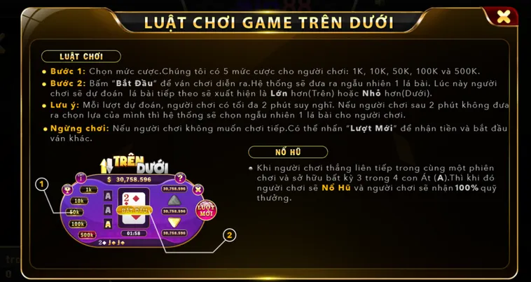 Game Nhanh Trên Dưới Tại Bin88 Đỉnh Cao Dự Đoán Với Tỷ Lệ Trả Thưởng Cực Hấp Dẫn